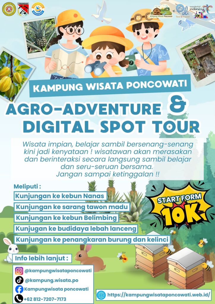 paket wisata farm agroa dventure & digital spot